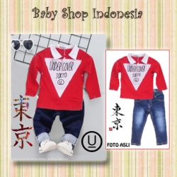 setelan anak import kaos anak lengan panjang setelan baju anak laki laki import undercover tokyo  large